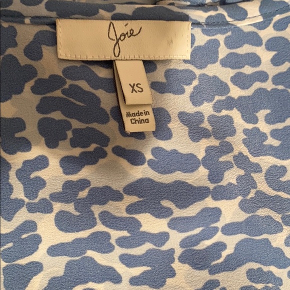 Joie Printed Silk Tank, Size XS - Picture 5 of 6